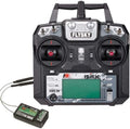 FS-i6X 6-10(Default 6)CH 2.4GHz AFHDS RC Transmitter w/ FS-iA6B Receiver