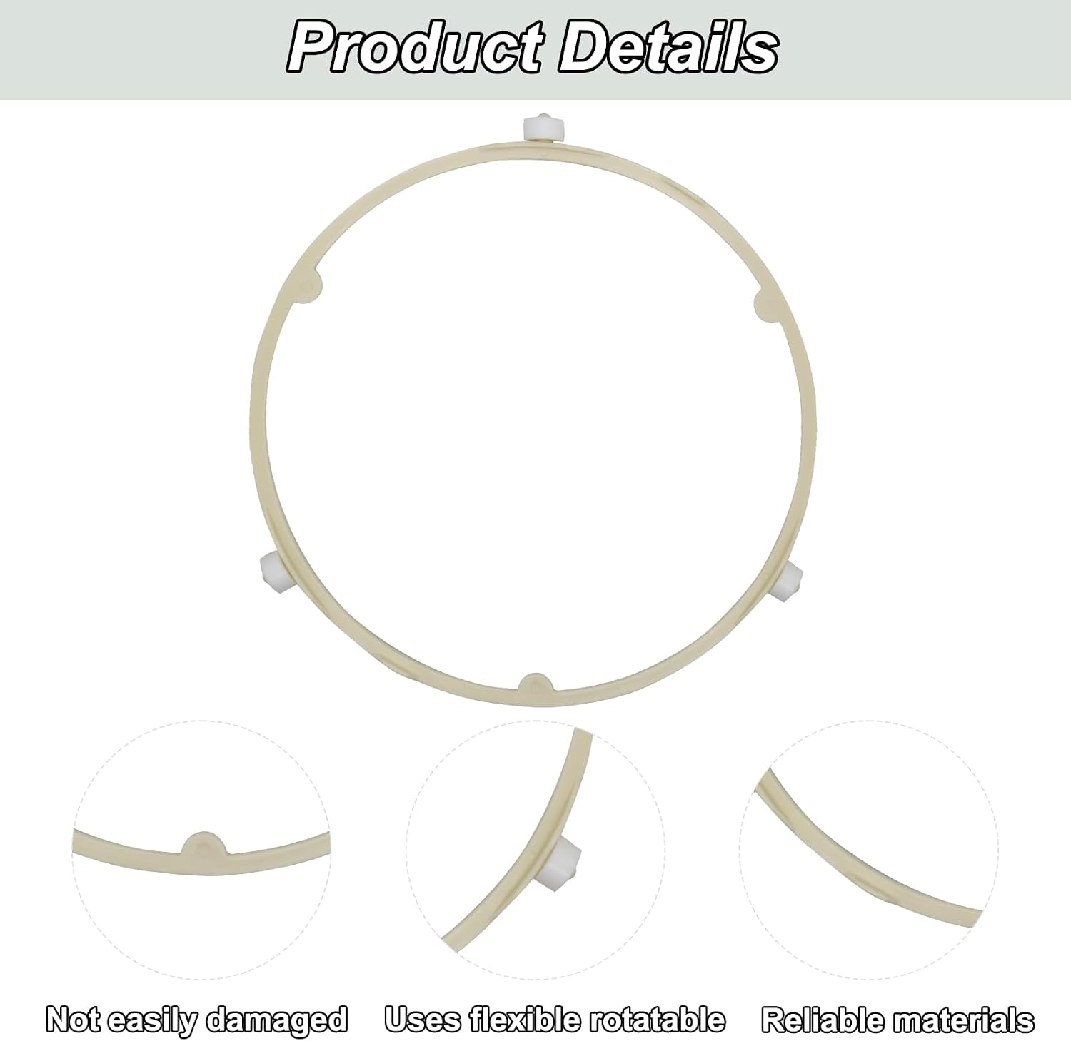8.5in Microwave Plate Replacement, Microwave Roller Ring Replacement Accessories Compatible with Ge Samsung
