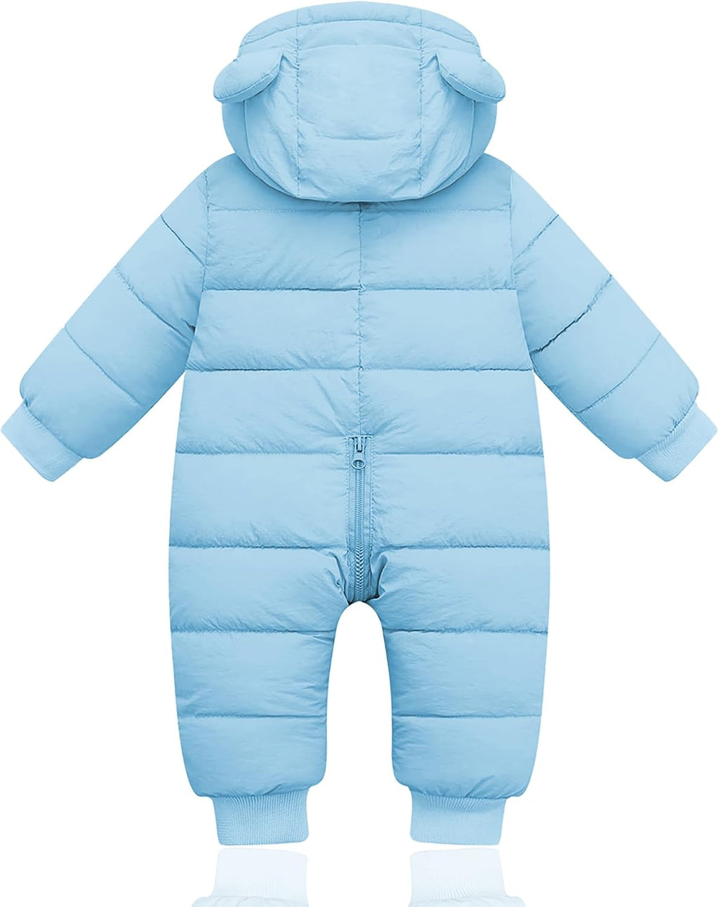 Baby Clothes Cute Infant Toddler Snowsuit Warm Newborn Boy Girl Winter Coats Hooded Zip Jumpsuit