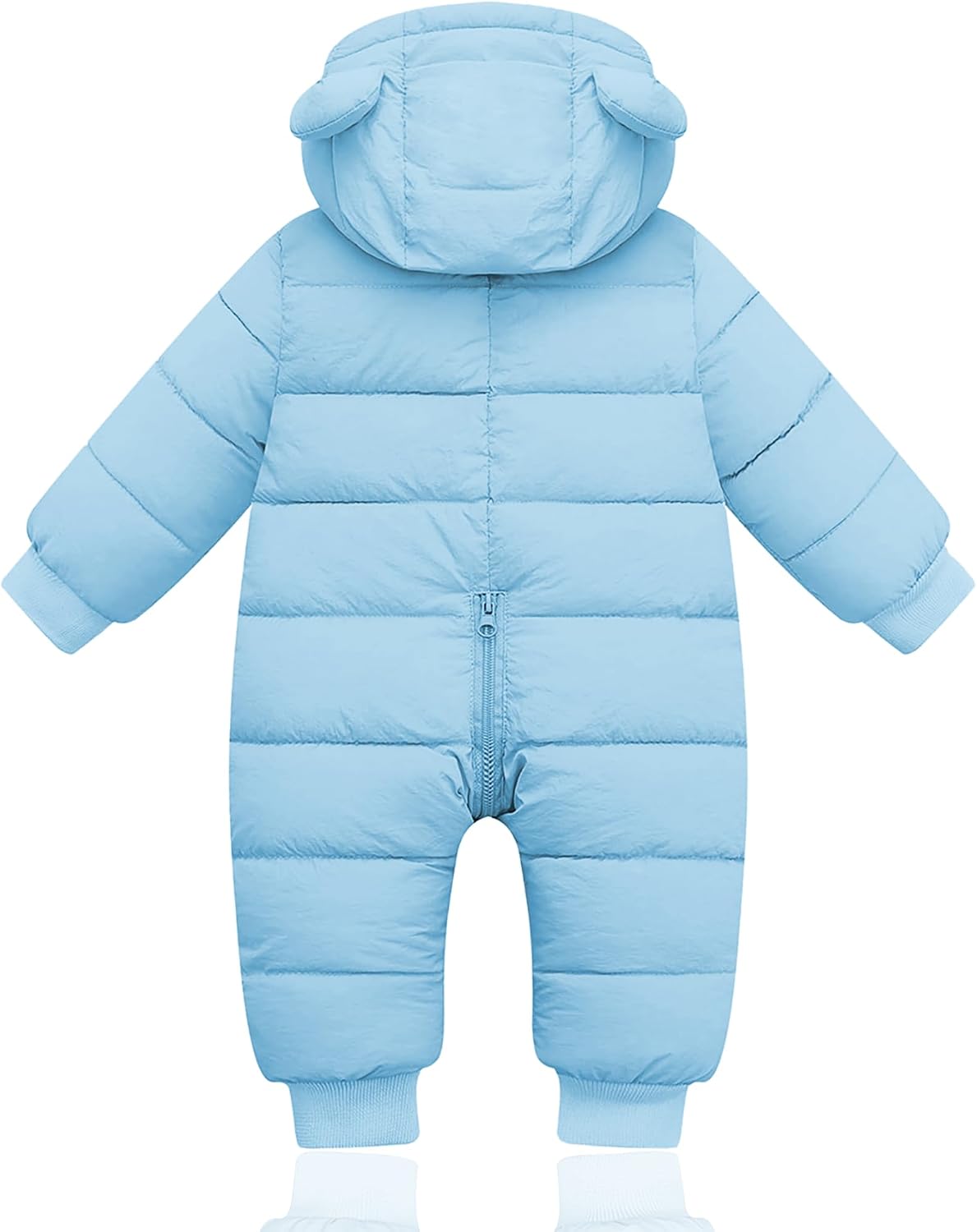 Baby Clothes Cute Infant Toddler Snowsuit Warm Newborn Boy Girl Winter Coats Hooded Zip Jumpsuit