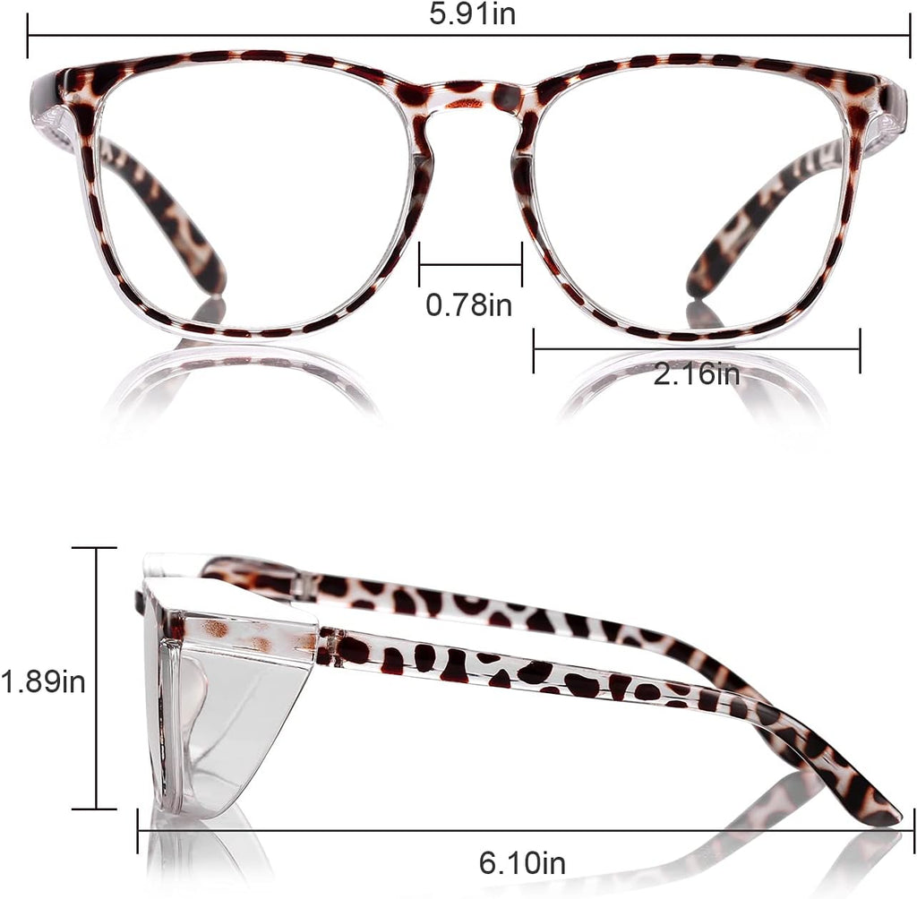 Safety Glasses Goggles for Women Girls Anti Fog Protective Eyewear Glasses | women's cute anti blue-light dust