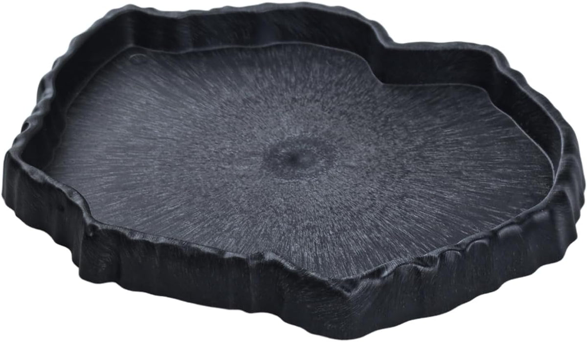 Reptile Water Dish, Reptile Feeding Dish Corner (Large)
