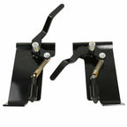 Weld-On Skid Steer Quick Attach Bucket Conversion Adapter Latch Plates Universal,Replacement for John Deere