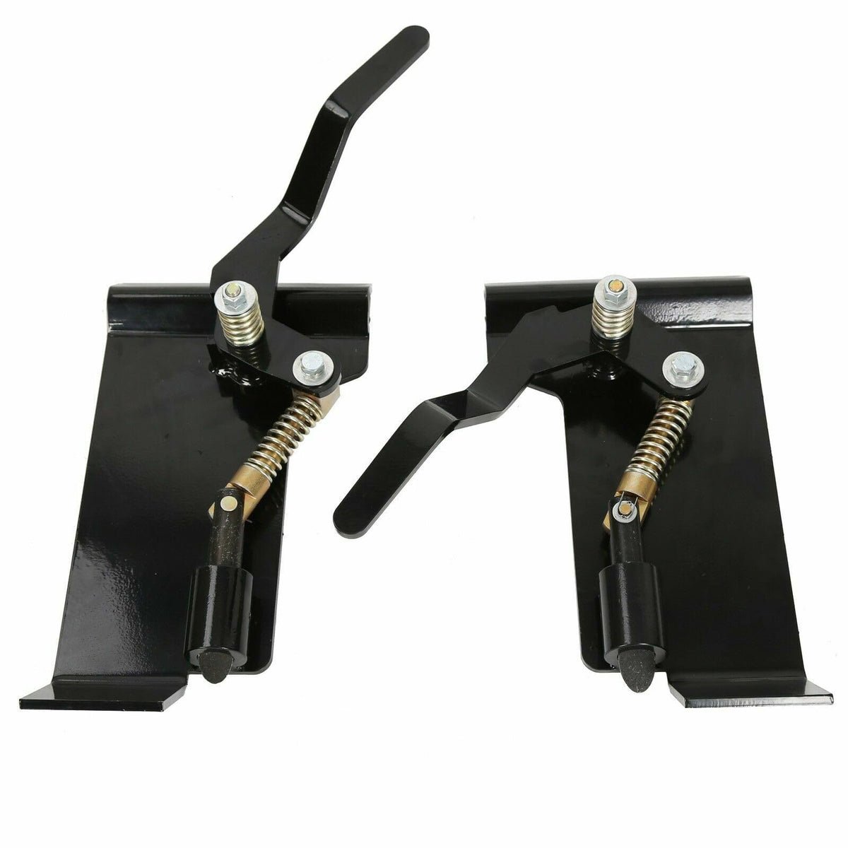 Weld-On Skid Steer Quick Attach Bucket Conversion Adapter Latch Plates Universal,Replacement for John Deere