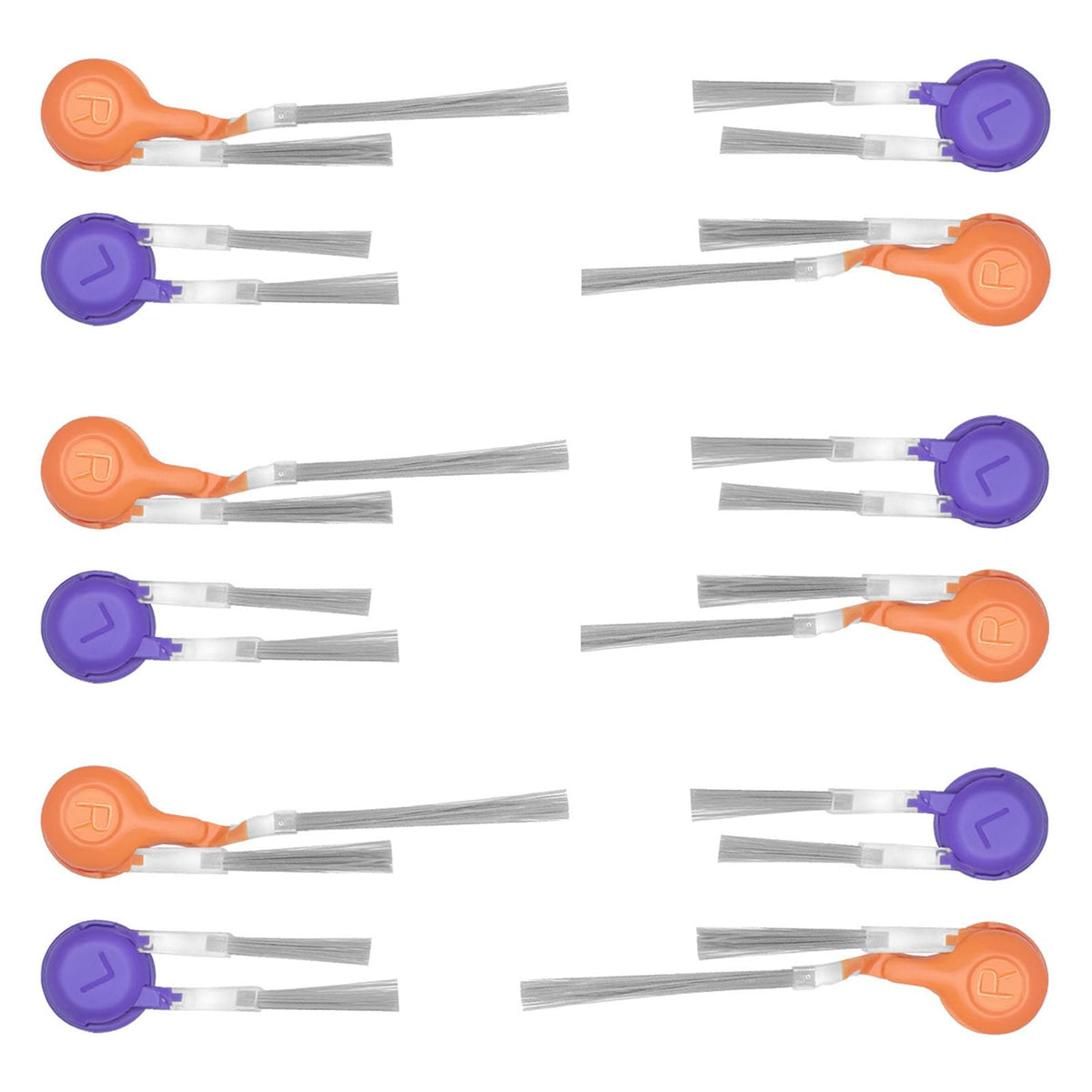 12 Pack Replacement Side Brushes for Narwal Flow Robot Vacuum Edge Brush