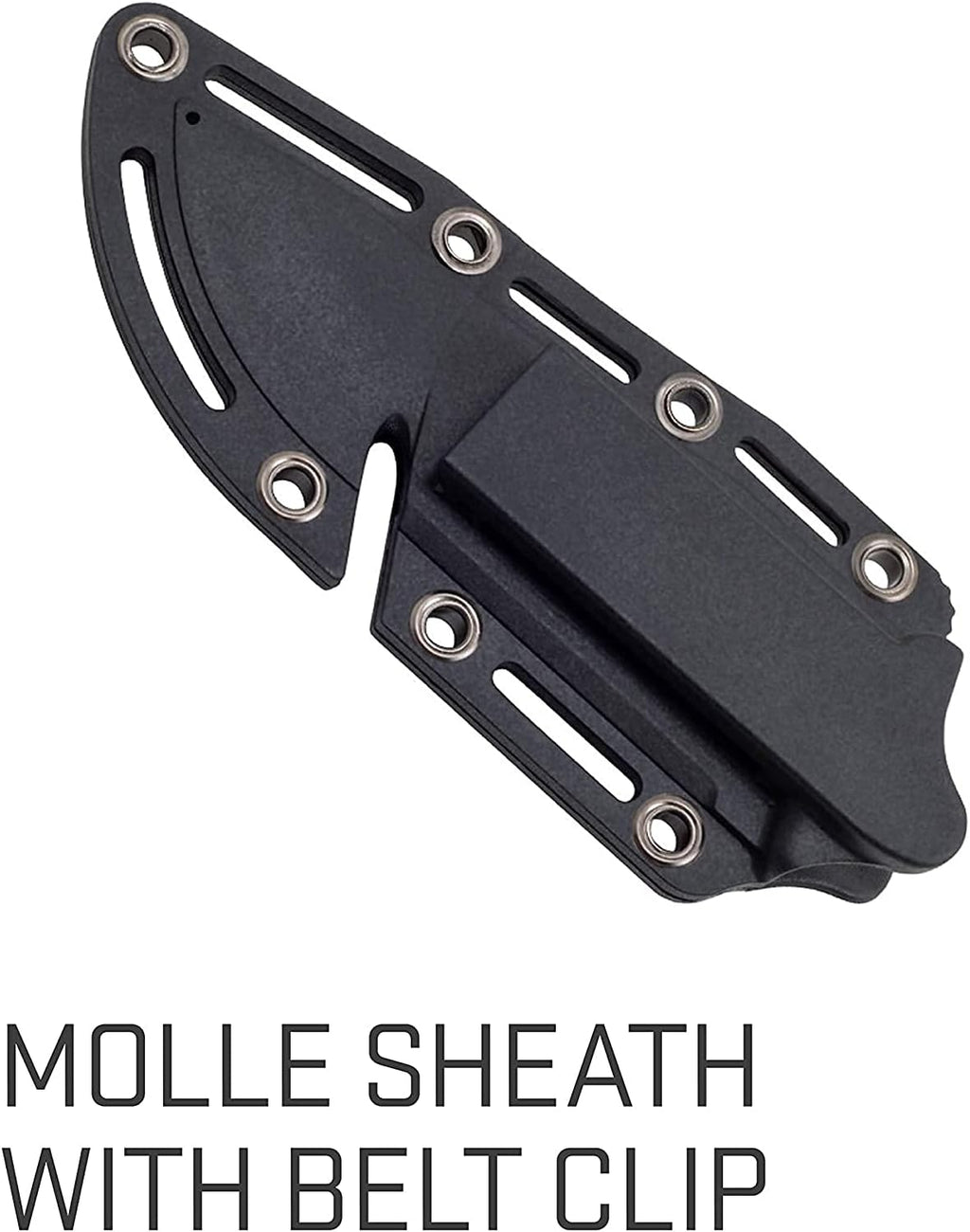 Survival Knife with Sheath - Field Knife Fixed Blade Knives 4 Inch Tactical Knife and Bushcraft Knife w/Full Tang