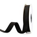 Black Grosgrain Ribbon 5/8 Inch Continuous 25 Yards