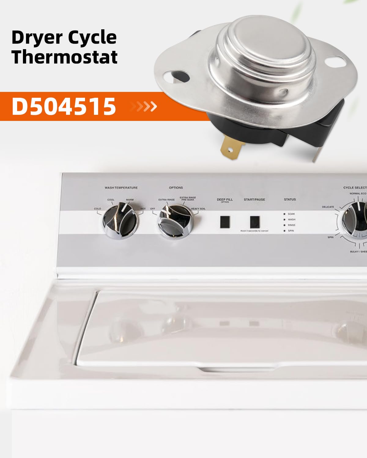 504515 Dryer Cycle Thermostat D504515 Fit for Alliance Speed Queen Cissell