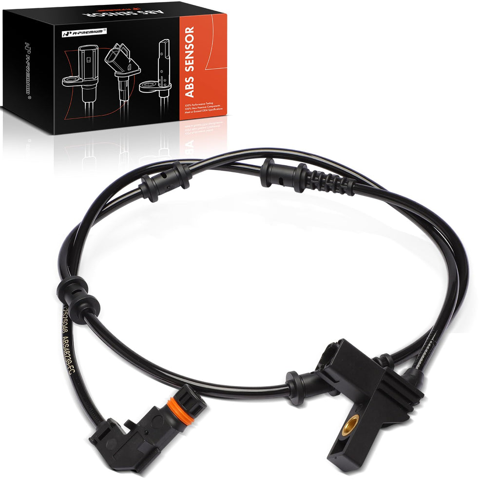 A-Premium Front Right ABS Wheel Speed Sensor Compatible with Mercedes-Benz