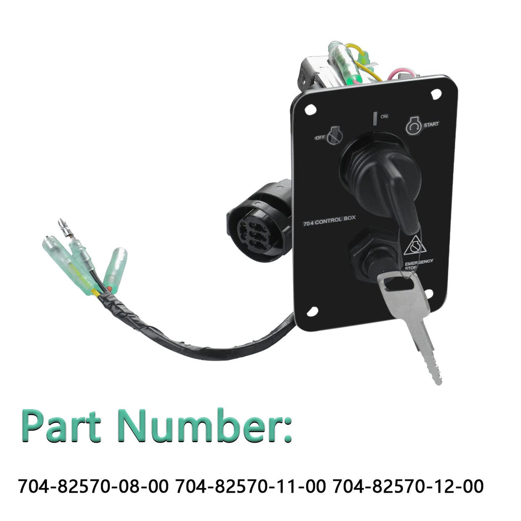Main Switch Panel Single Engine Key Switch Panel Compatible with Yamaha