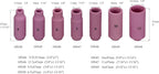 RIVERWELD TIG Ceramic Cups 10N series #12, 10#, #8, #7, #6, #5, #4 10pcs