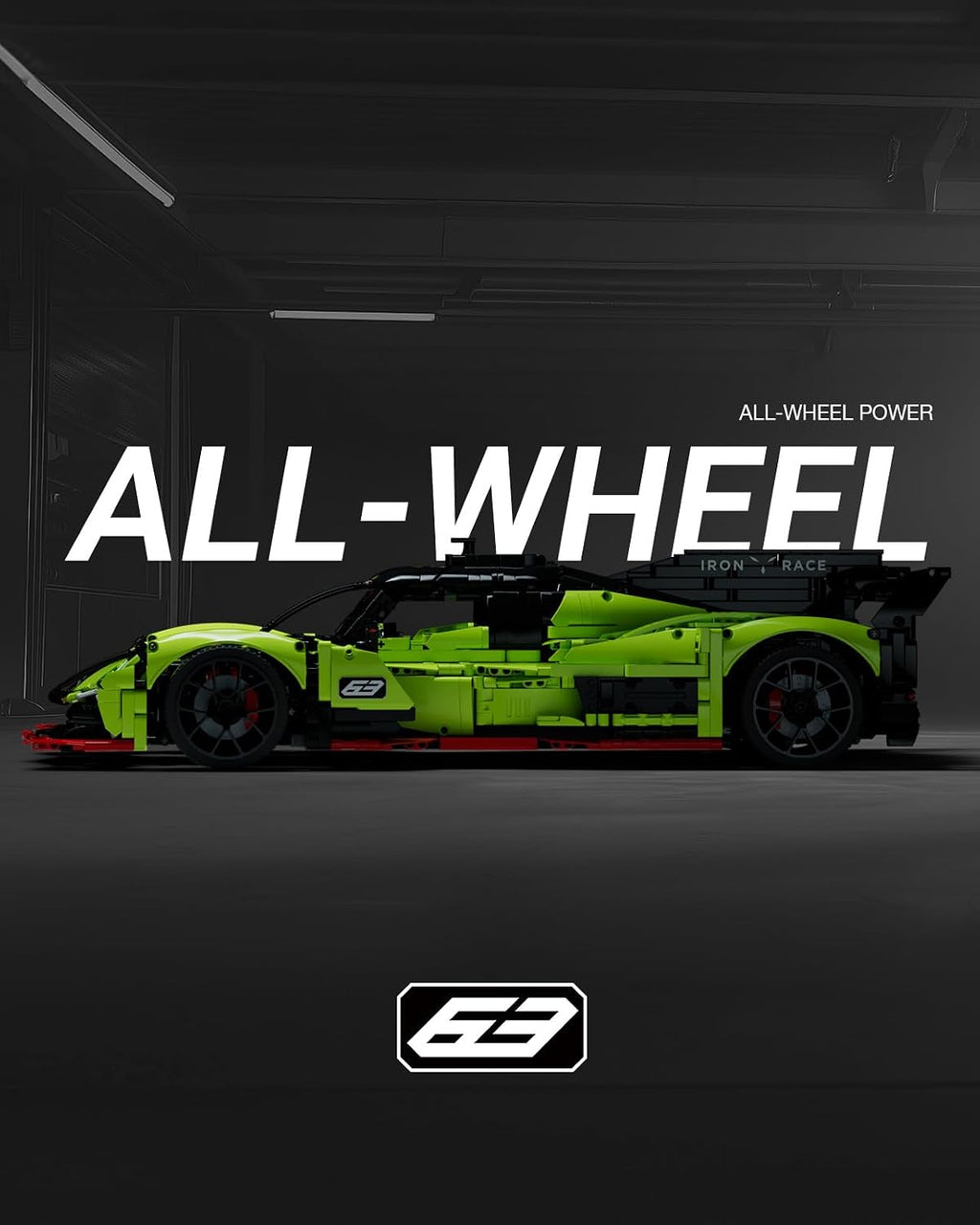 S63 Hypercar Building Set, NF10283