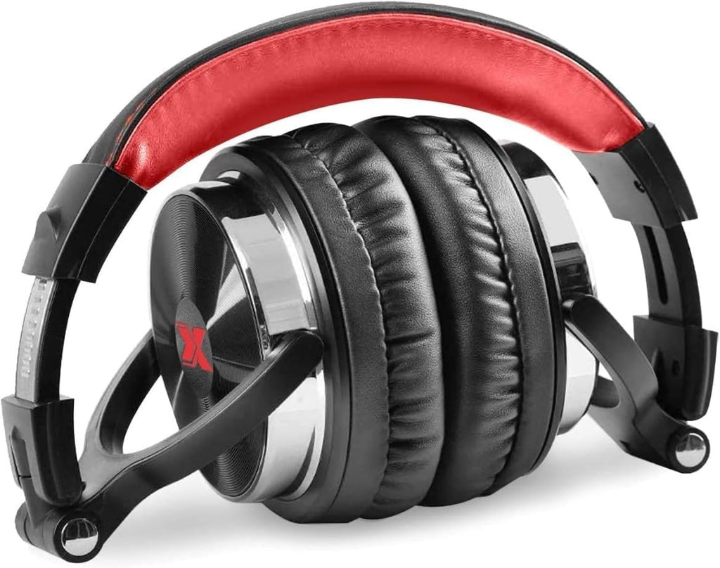 Pro DJ Headphones Closed Back Over Ear Stereo Monitor Headphones