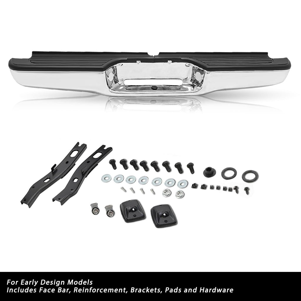 JSBOYAT Rear Bumper Assembly Replacement for 1995-2004 Toyota Tacoma
