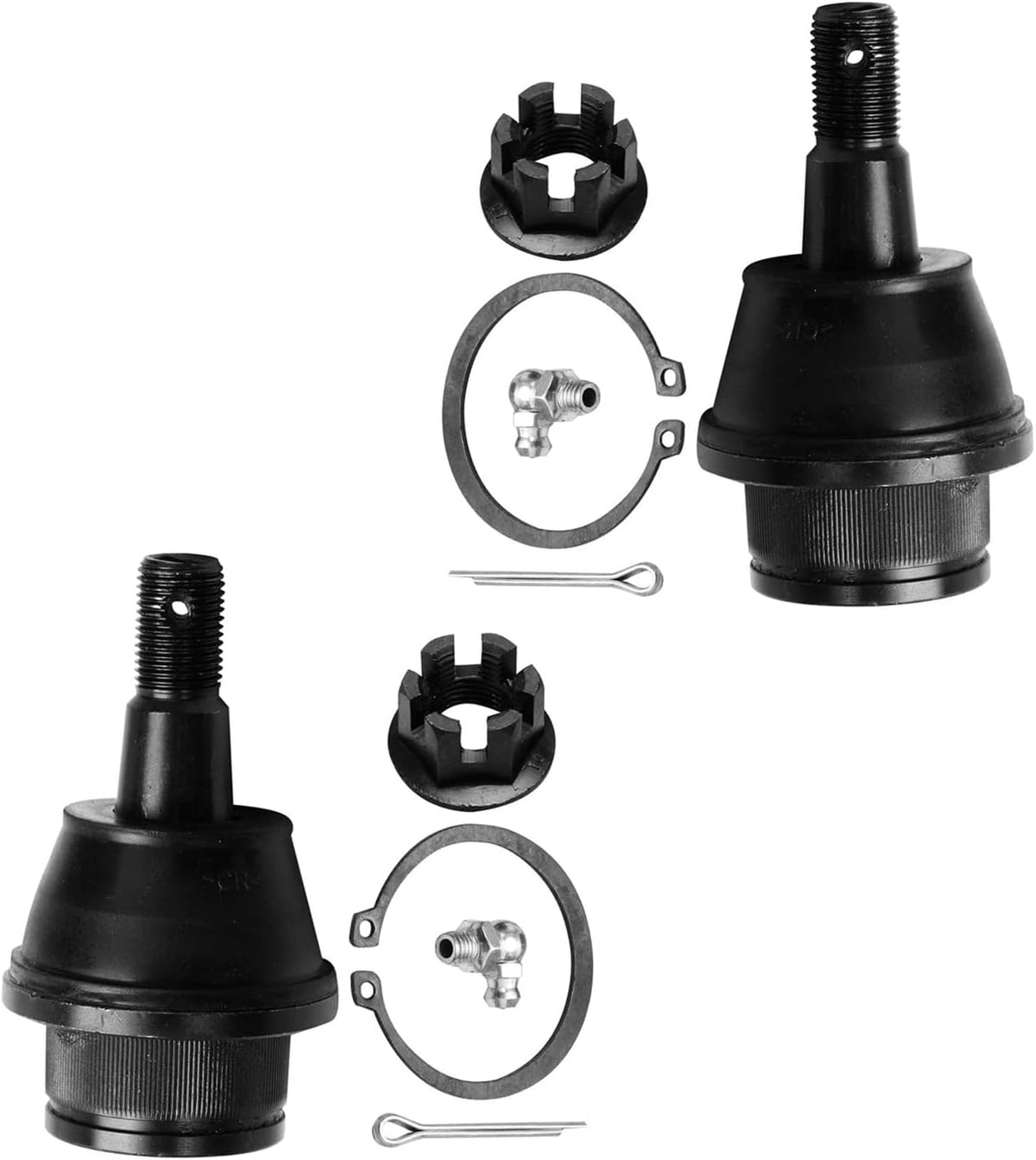 Detroit Axle - 4pc Front Ball Joints for 1999-2006 Chevy Silverado 1500