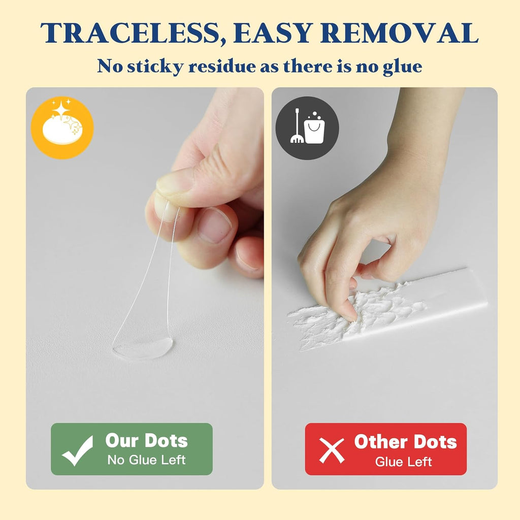 Double Sided Tape for Wall, Removable Mounting Tape Picture Hanging Strips