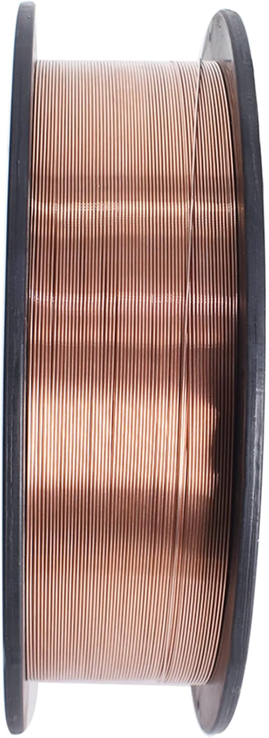 kimllier 2 Pack ER70S-6 Solid Mig Welding Wire 0.030In (0.8MM) 11Lbs Spool