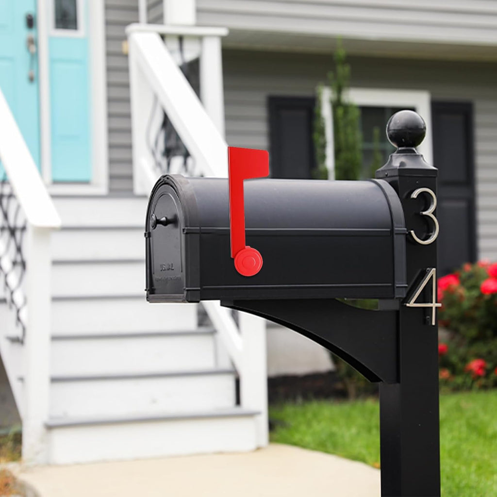 Mailbox Flag Replacement, Red Flag for Mailbox | Mailbox Hardware, Easy Installation, Suitable for Metal, Brick