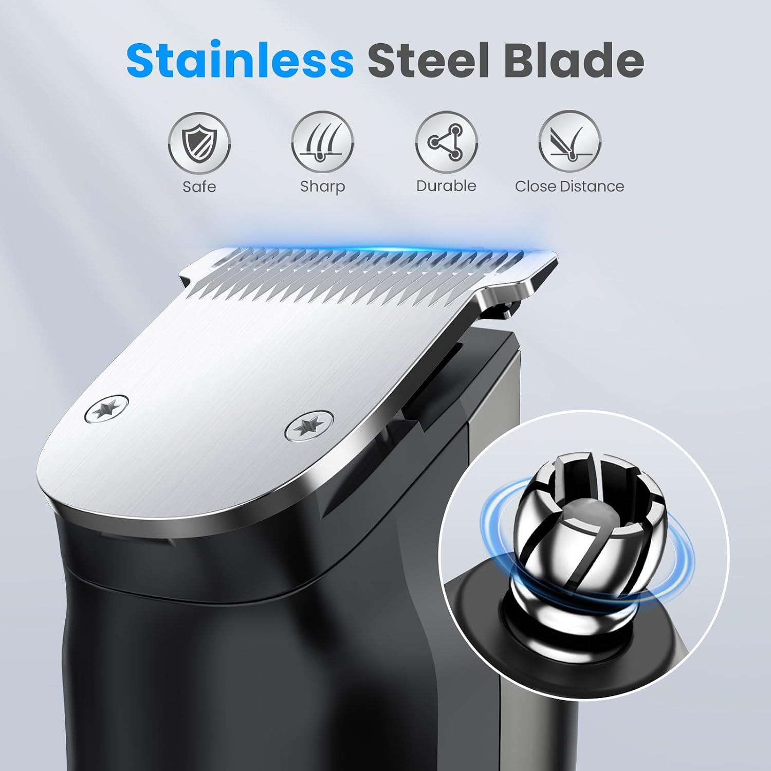 Beard Trimmer for Men: 12-in-1 Professional Mens Grooming kits -180Min Runtime Cordless Hair Clippers - IPX7