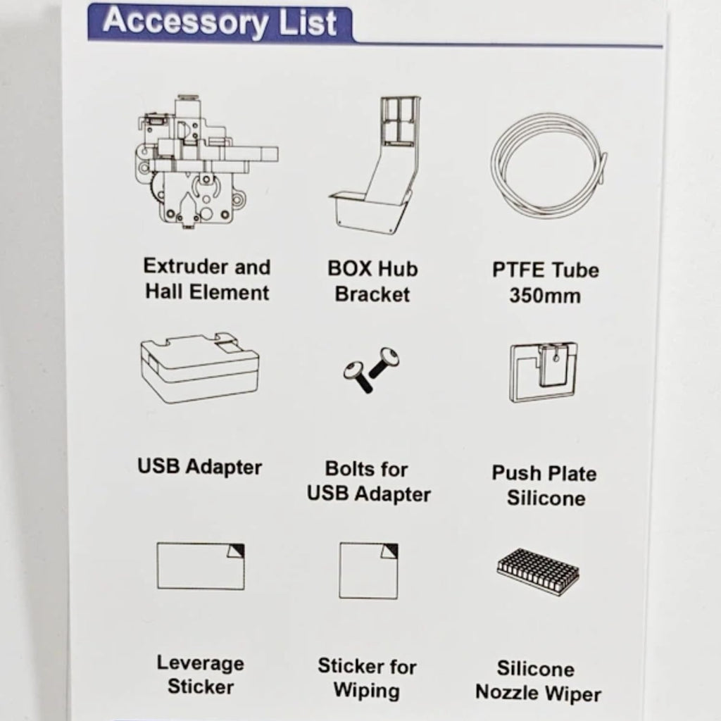 for QIDI Box Upgrade Kit for QIDI Plus4 3D Printer, Automatic Filament Switching System Multi-Color Printing with