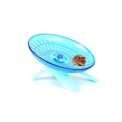 Plastic Hamster Wheel - Silent Running Exercise Wheel for Syrian Hamster, Hedgehog, Gerbils, Mice, Guinea Pig