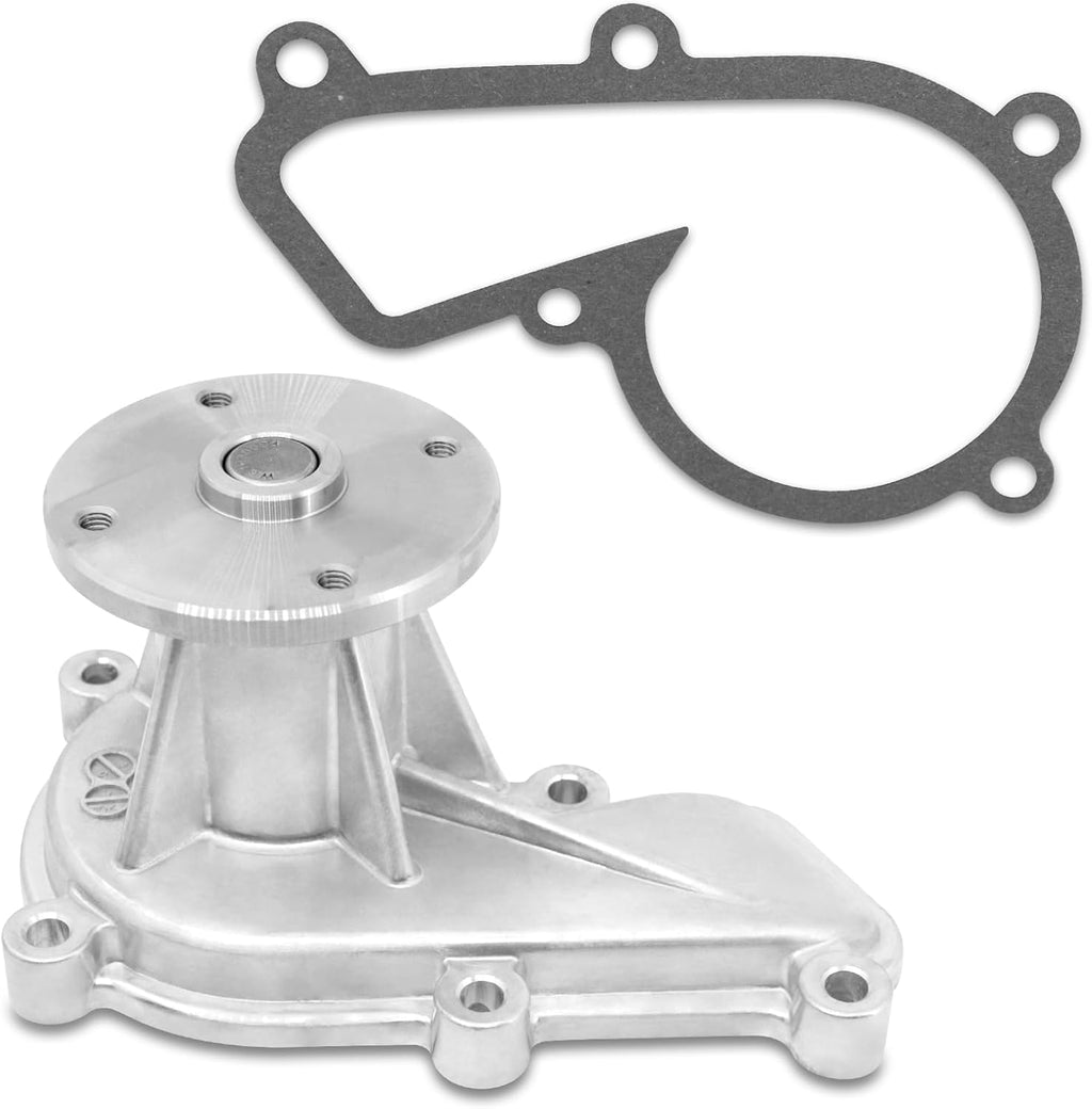 Engine Water Pump with Gasket, Compatible with Hyundai ＆ Kia