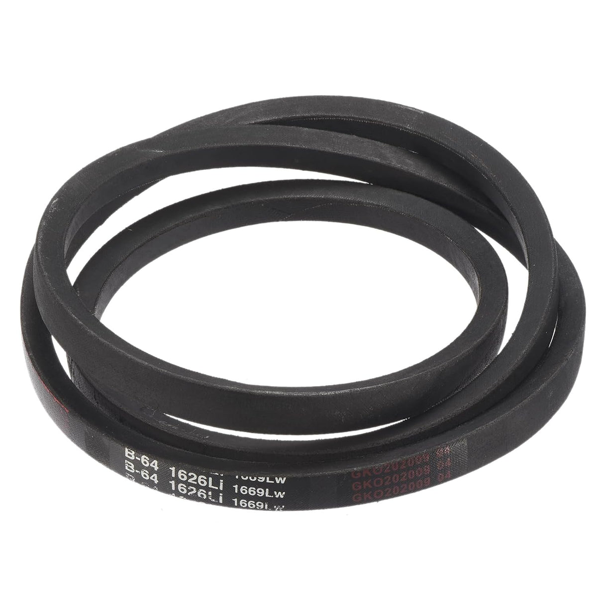 uxcell 3 Pack B64 Classic Wrapped V-Belt, 67" Outside Circumference, Black Industrial Rubber V-Belt