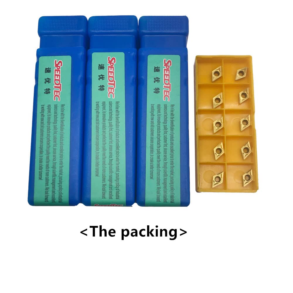 Mini Lathe Cutting Inserts DCMT21.51 Carbide Inserts with Boring Bar for Steel