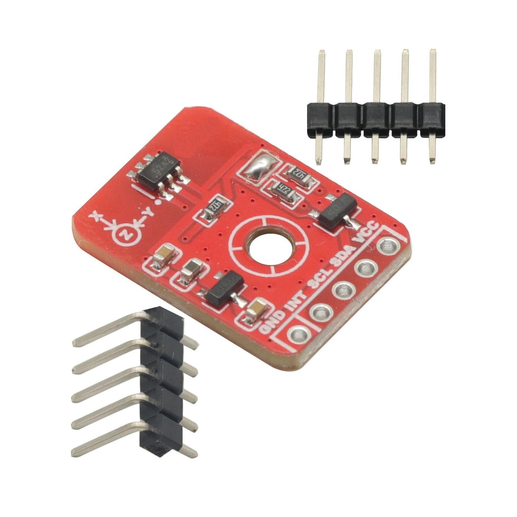 TMAG5273 3D Hall Effect Sensor Module, I2C Digital Output 3 Axis Magnetometer, Low Power Magnetic Field Sensor Board