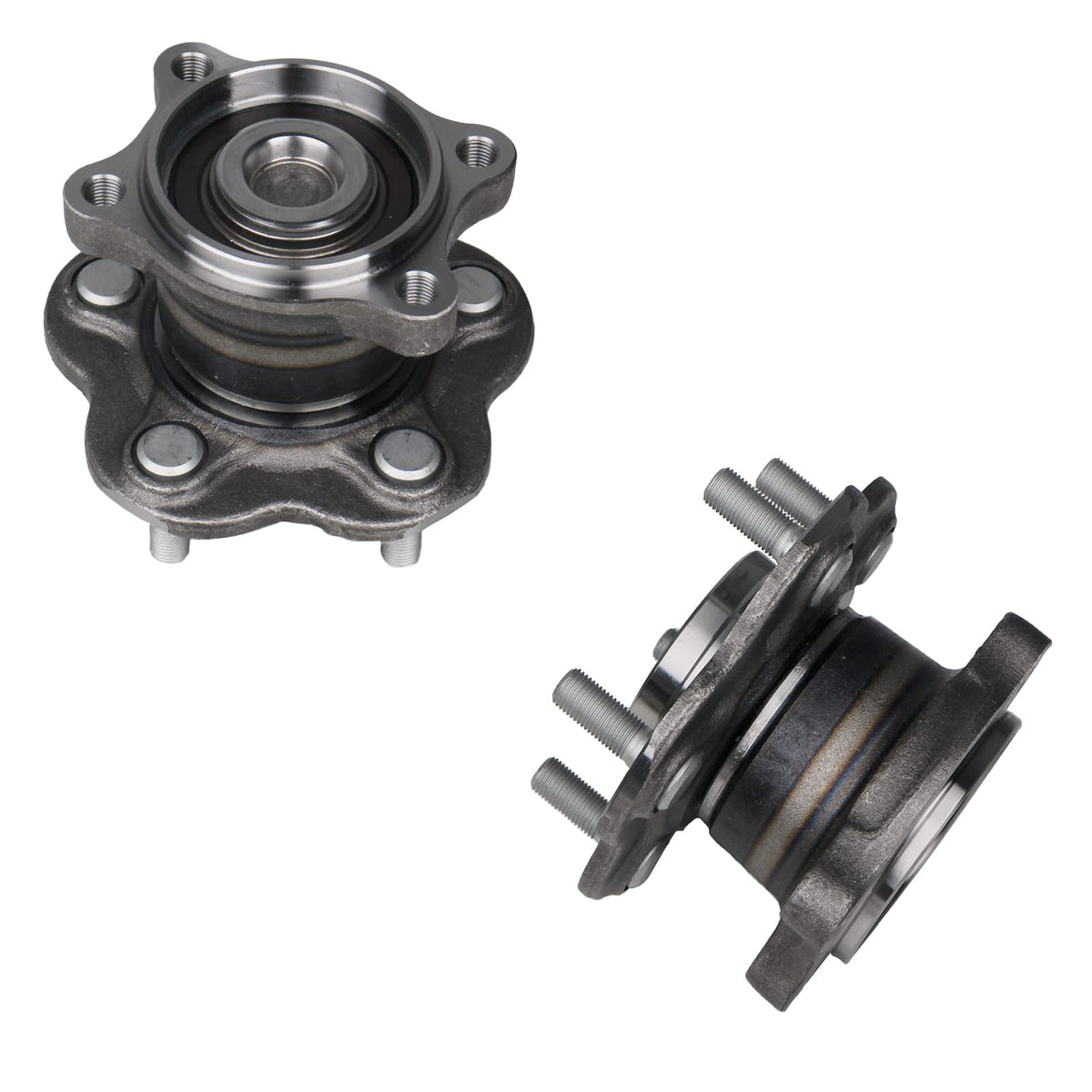 KUSATEC 512201 2PCS Rear Wheel Bearing and Hub Assembly