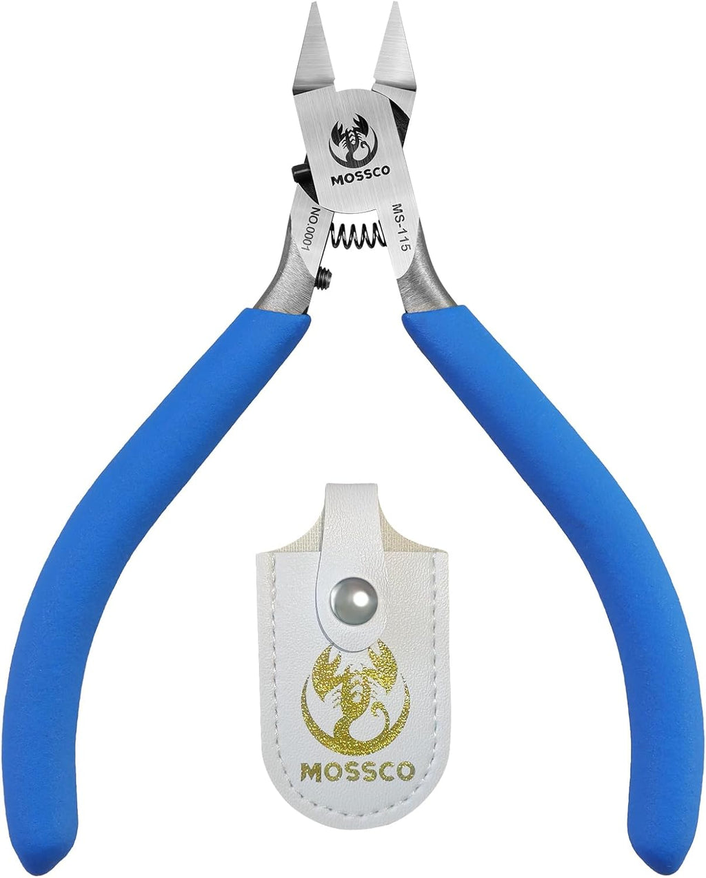 Model Nippers, 4.6-Inch Ultra-Thin Single-Blade Sprue Cutter with Spring-Loaded Non-Slip Grip for Beginner Plastic