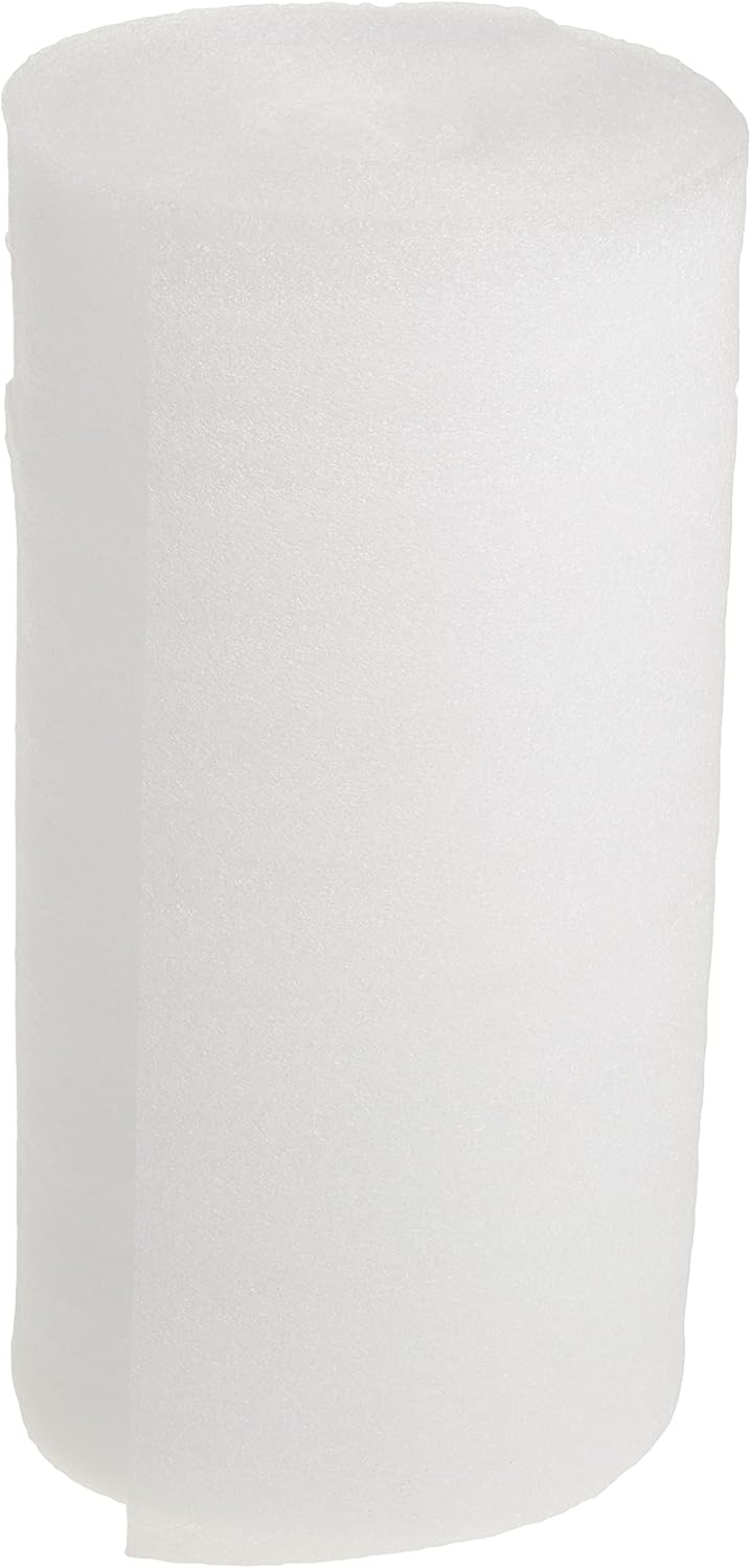 12" x 50' Foam Wrap Roll. Light Weight Alternative Protect Glasses and Fragile Items with Foam Wrap