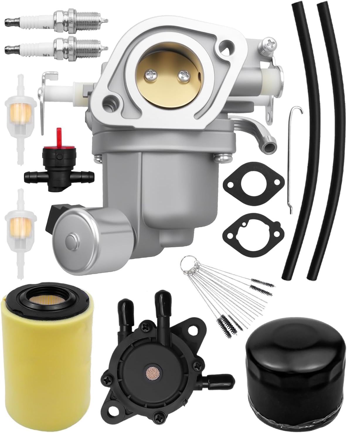 Z335E Carburetor Tune Up Kit Fit for John Deere Z335E Zero Turn Mower | Mower Carb Kit, with Fuel Pump Air Filter