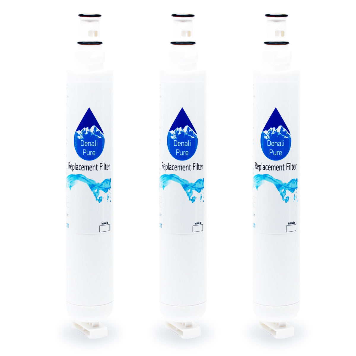 3-Pack Replacement for Whirlpool G2IXEFMWB02 Refrigerator Water Filter