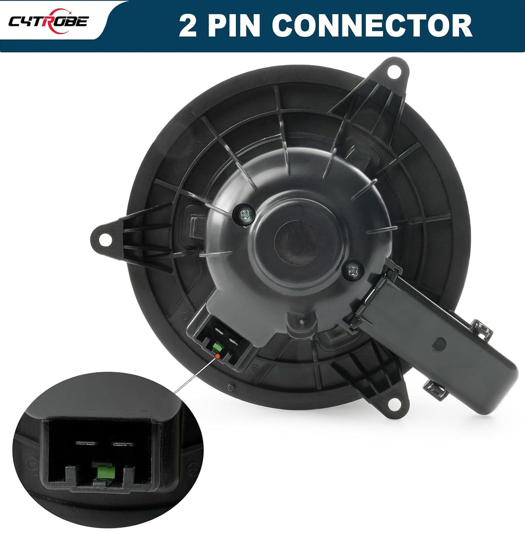 AC Heater Blower Motor HVAC with Fan Cage Compatible with 2009-2014 Ford F150, Ford Lobo, 2009-2017 Expedition, 2009-2017 Lincoln Navigator Replaces PM9364, 700237, AL1Z19805A, CL1Z19805A, 75873