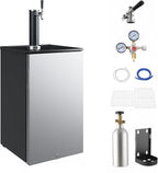 Beer Kegerator Draft Beer Dispenser,Compact Keg Refrigerator