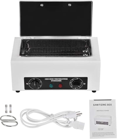 300W Heat Sterilizer NV-210 w/Timer Disinfection Box Manicure Pedicure SPA Salon Equipment for Sundry Beauty Hair