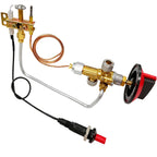 LP Gas Range Oven Safety Valve with Pilot Burner DIY Kit Assembly