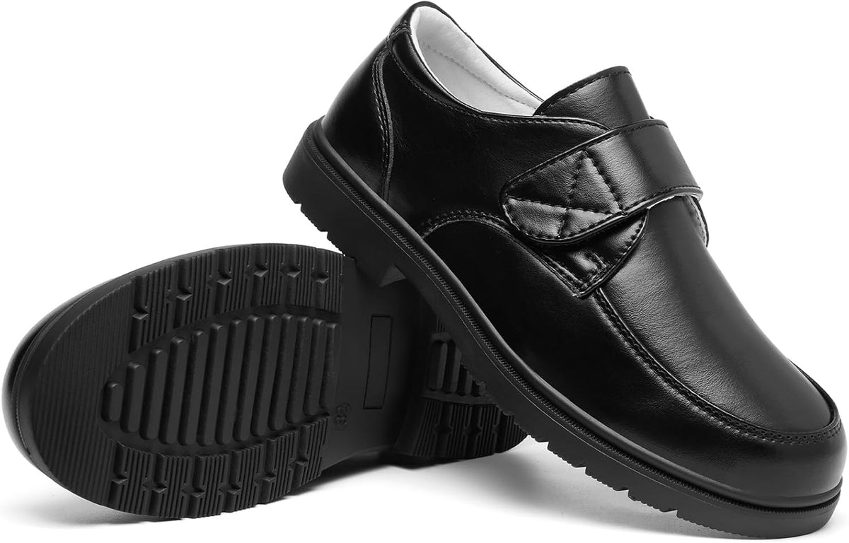 Boy's Oxford Dress Shoes School Uniform Shoes Black