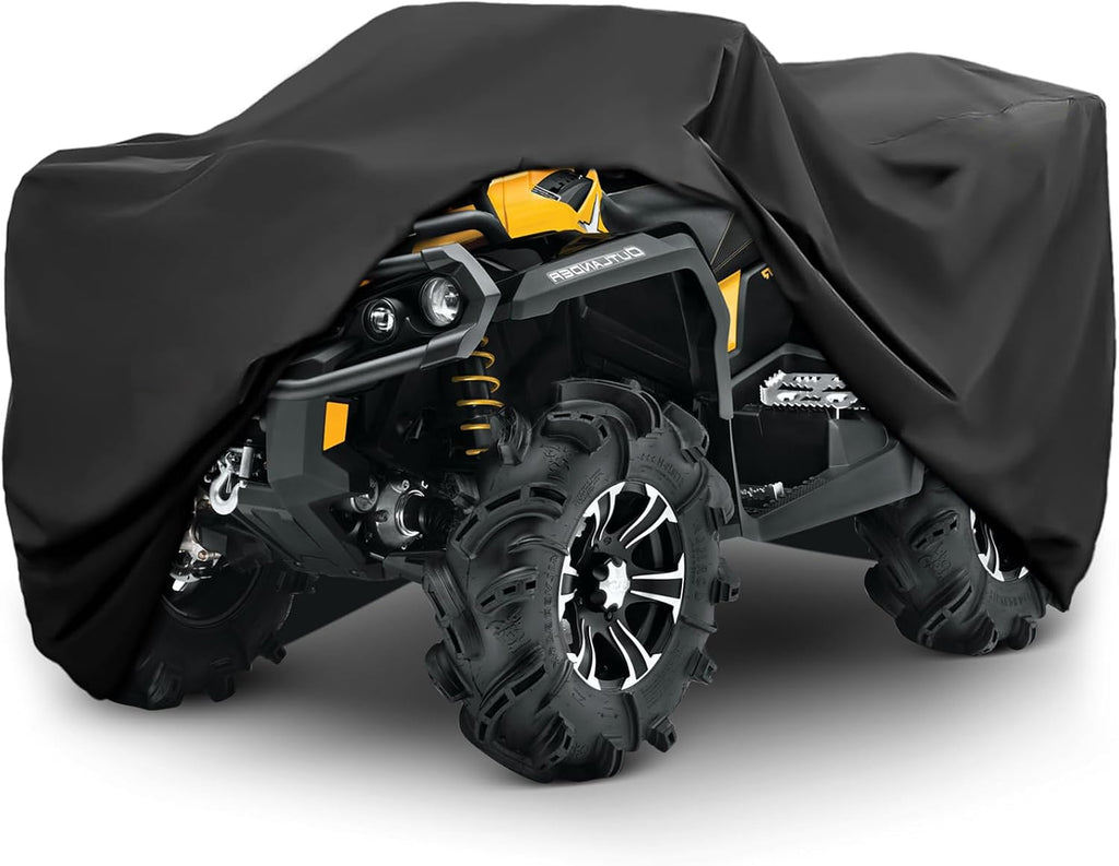 ATV Cover 210D Oxford Fabric Protection Against Water, UV, Wind | Quad Cover for Can-am, Suzuki, Kawasaki, Honda