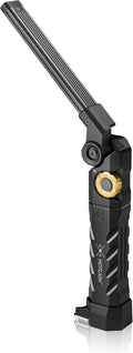 ZF7885 5000mAh Rechargeable Work Light - 1500 LM Magnetic Flashlight, 4 Mode Mechanic Light with 395nm UV Lighting
