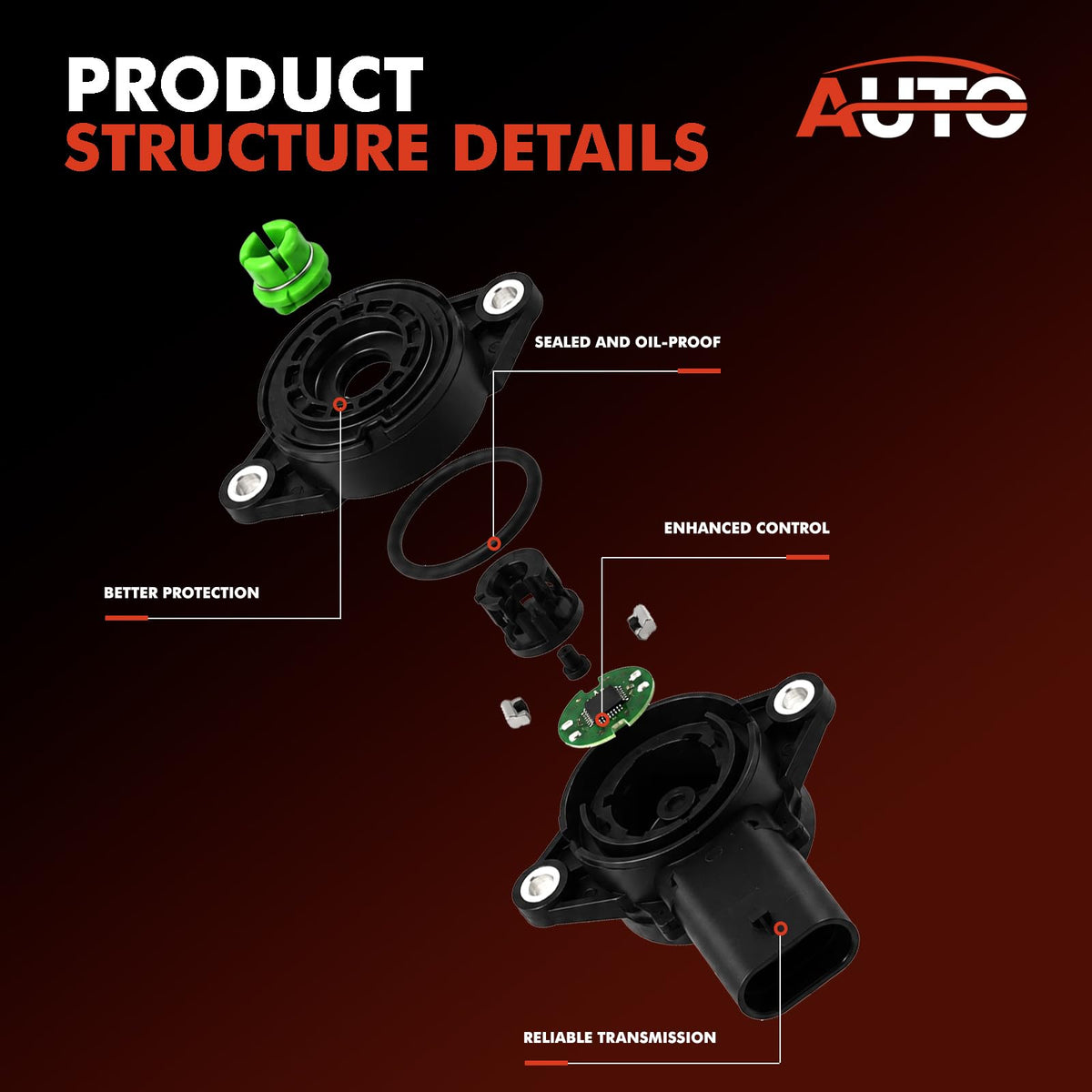 AUTO OCCASION Manifold Absolute Pressure MAP Sensor for VW Golf
