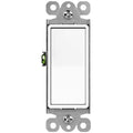 ENERLITES White Single Pole Decorator Paddle Light Switch, 15A, 1 Pack