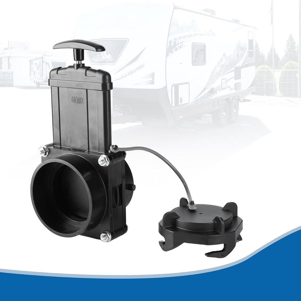 RV Gate Valve 3-Inch Hub to 3-Inch Lug with Cap (8051)