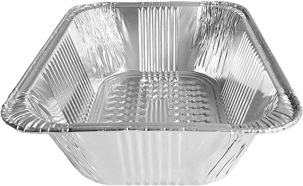 Half-Size (1/2) 4" Extra-Deep Alumium Foil Steam Table Roaster Pan - Disposable Containers Great for Baking, Cooking