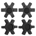 XIKE L090 NBR Rubber Spider for L-Jaw Coupling, 4-Pack