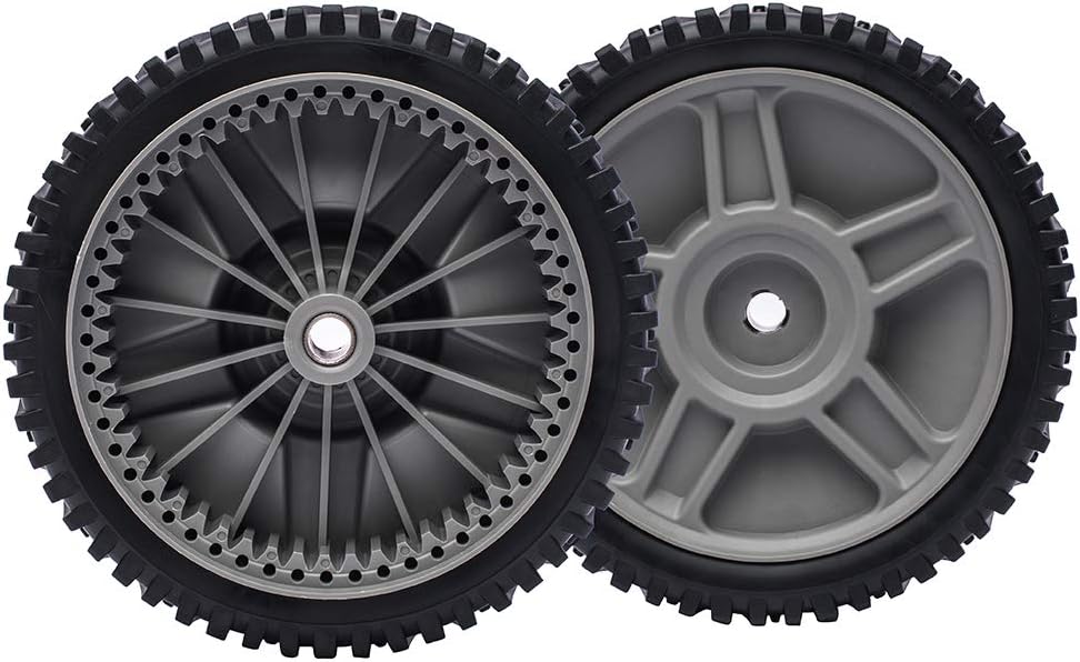 193912X460 Lawn Mower Wheels Fit for Husqvarna Craftsman Poulan Push Mower Front Drive Wheels Mower Replaces