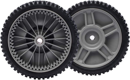 193912X460 Lawn Mower Wheels Fit for Husqvarna Craftsman Poulan Push Mower Front Drive Wheels Mower Replaces