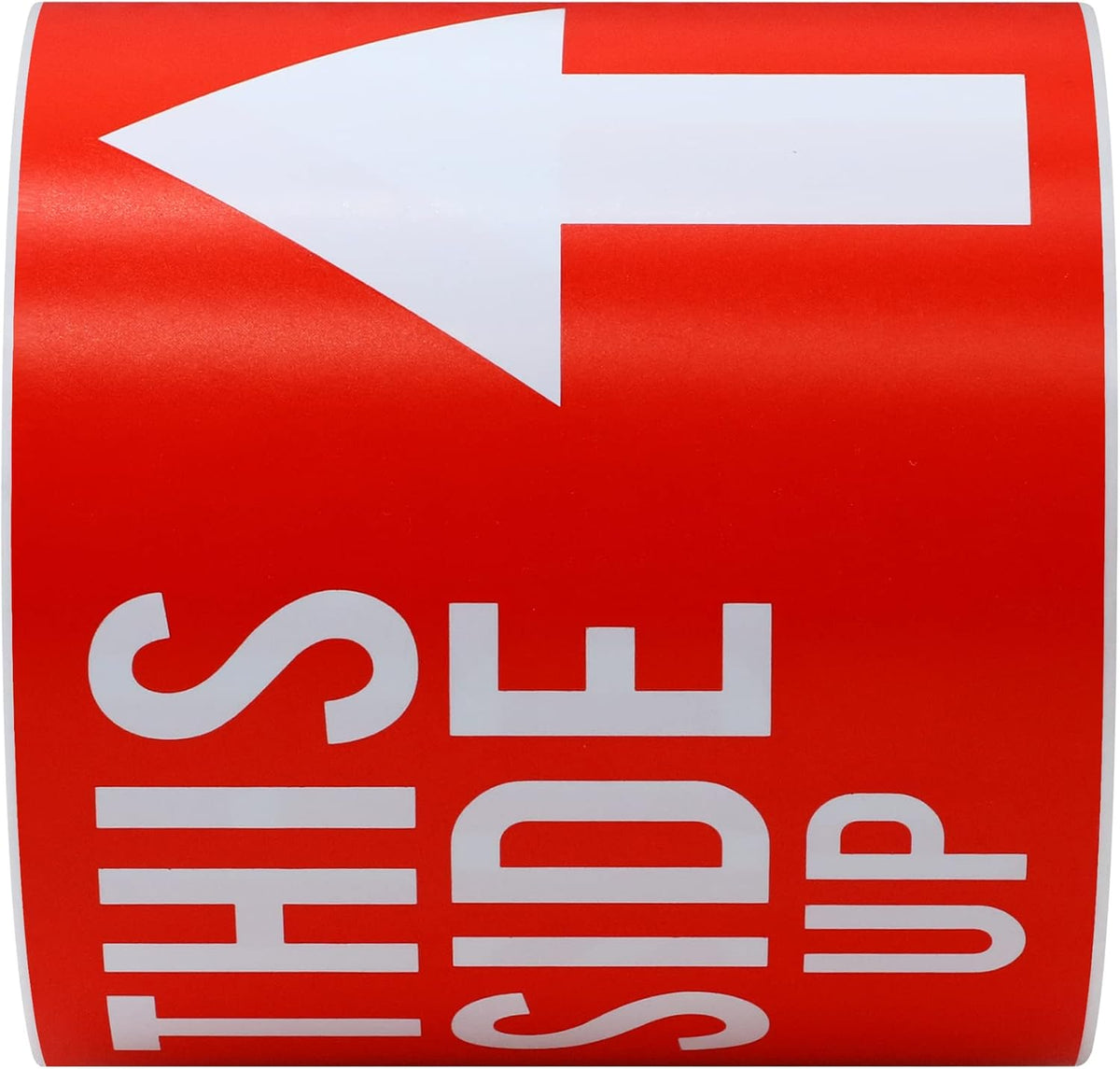 Fragile Stickers 3x5 100 PCS Shipping Labels Warning Label Rectangle Sticker, Red, Big Arrow