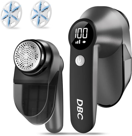 Rechargeable Fabric Shaver,3-Speed Lint Remover Lint Shaver for Clothes | LED Display, 15000r/Min Powerful Motor